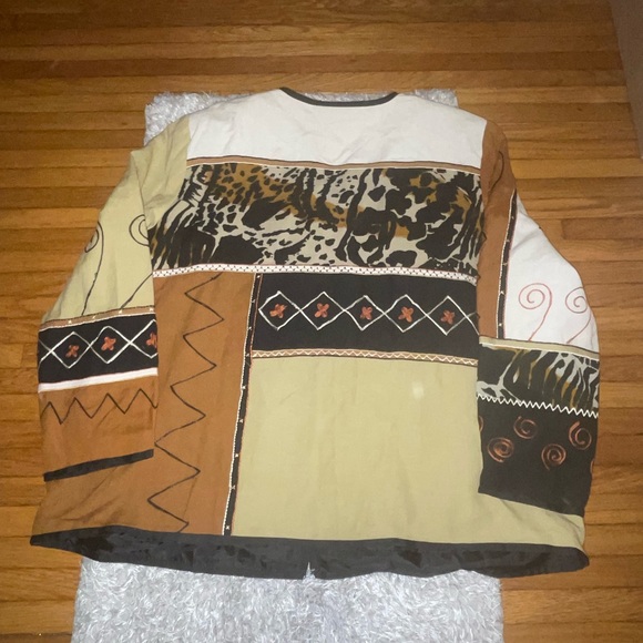 Indigo Moon Button Down Jacket - Picture 4 of 7